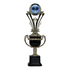 Trofeo de Copa con Figura Serie PC de Padel